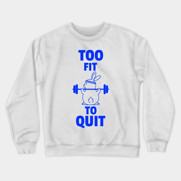 Funny gym workout motivation. Crewneck Sweatshirt by MoodsFree